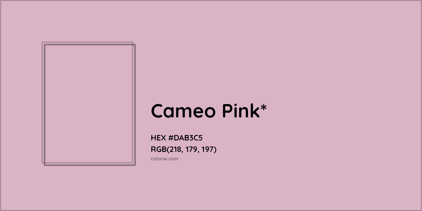 HEX #DAB3C5 Color Name, Color Code, Palettes, Similar Paints, Images