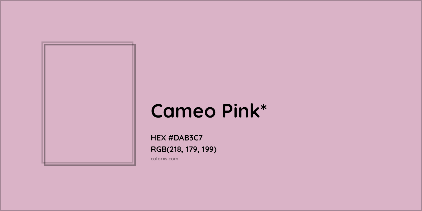 HEX #DAB3C7 Color Name, Color Code, Palettes, Similar Paints, Images