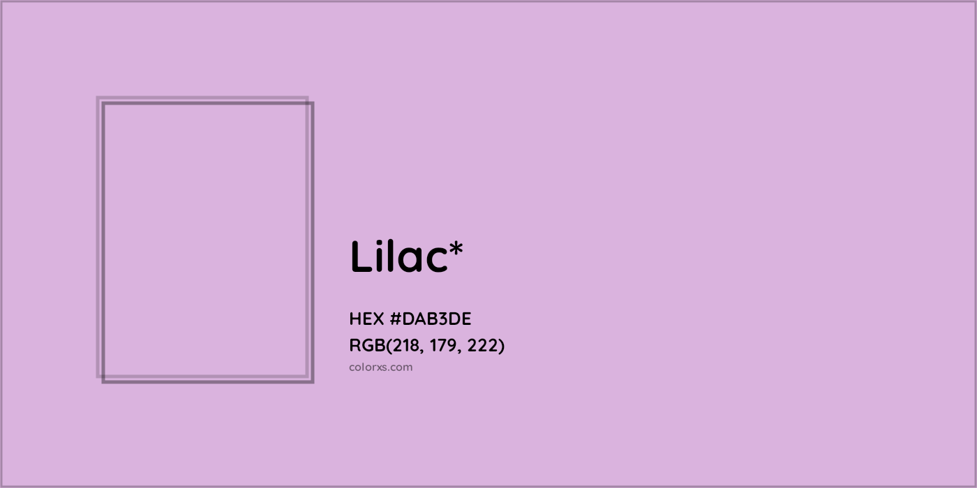 HEX #DAB3DE Color Name, Color Code, Palettes, Similar Paints, Images