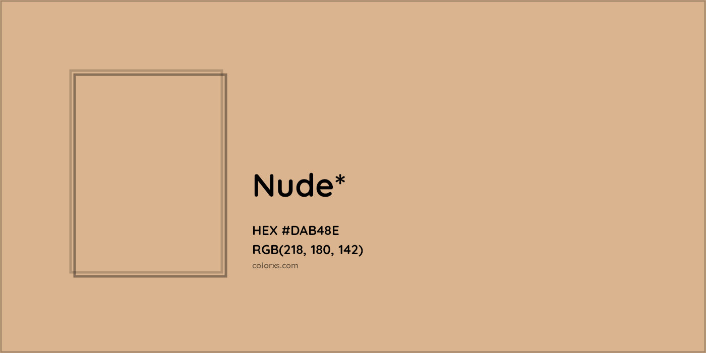 HEX #DAB48E Color Name, Color Code, Palettes, Similar Paints, Images