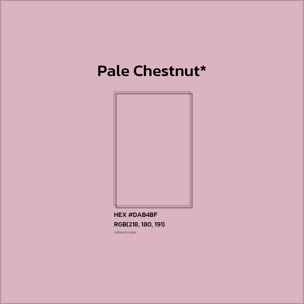 HEX #DAB4BF Color Name, Color Code, Palettes, Similar Paints, Images