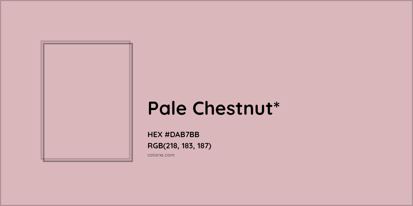 HEX #DAB7BB Color Name, Color Code, Palettes, Similar Paints, Images