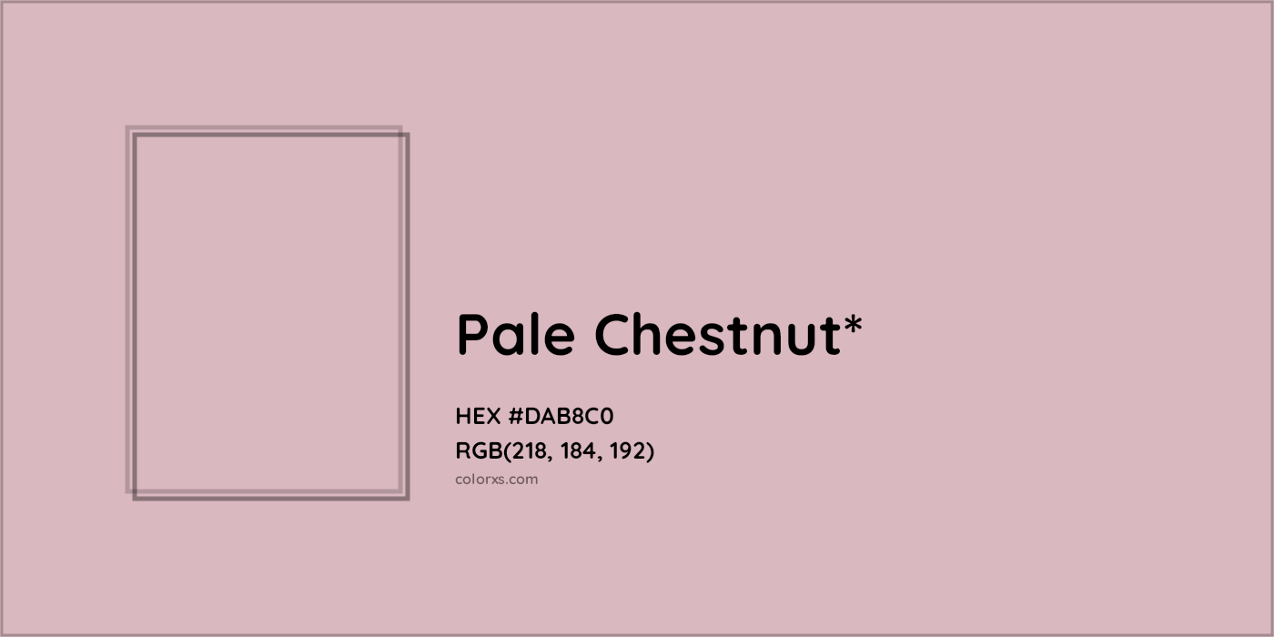HEX #DAB8C0 Color Name, Color Code, Palettes, Similar Paints, Images