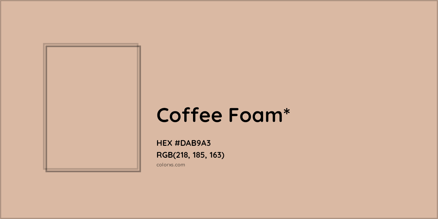 HEX #DAB9A3 Color Name, Color Code, Palettes, Similar Paints, Images