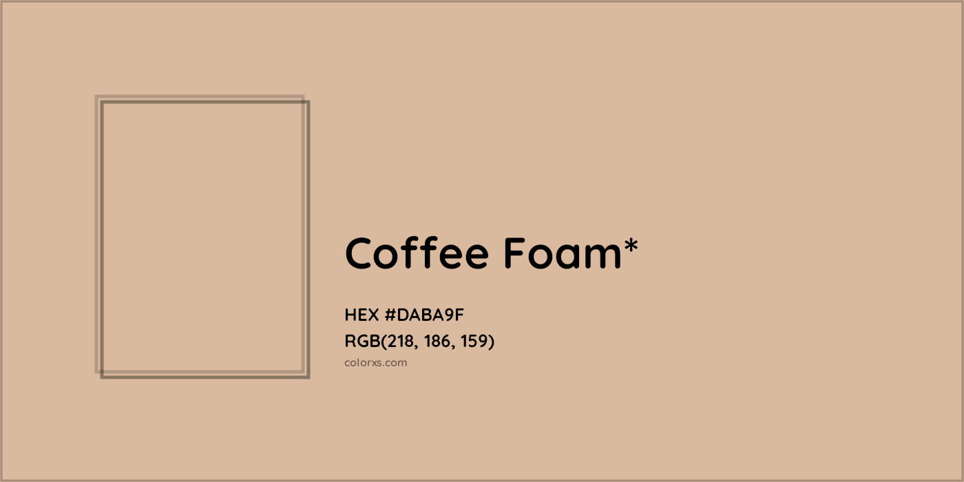 HEX #DABA9F Color Name, Color Code, Palettes, Similar Paints, Images