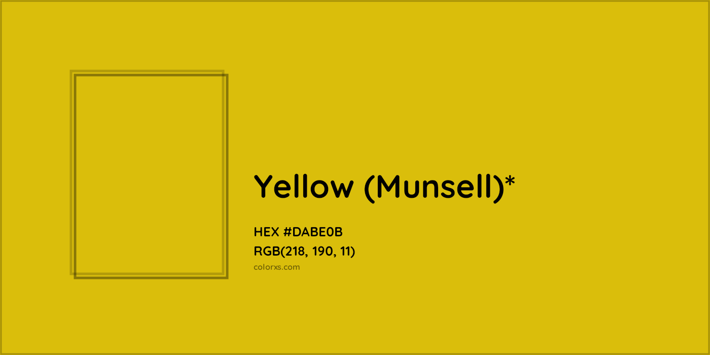 HEX #DABE0B Color Name, Color Code, Palettes, Similar Paints, Images
