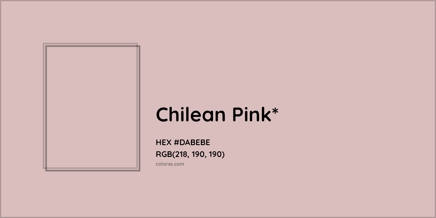 HEX #DABEBE Color Name, Color Code, Palettes, Similar Paints, Images