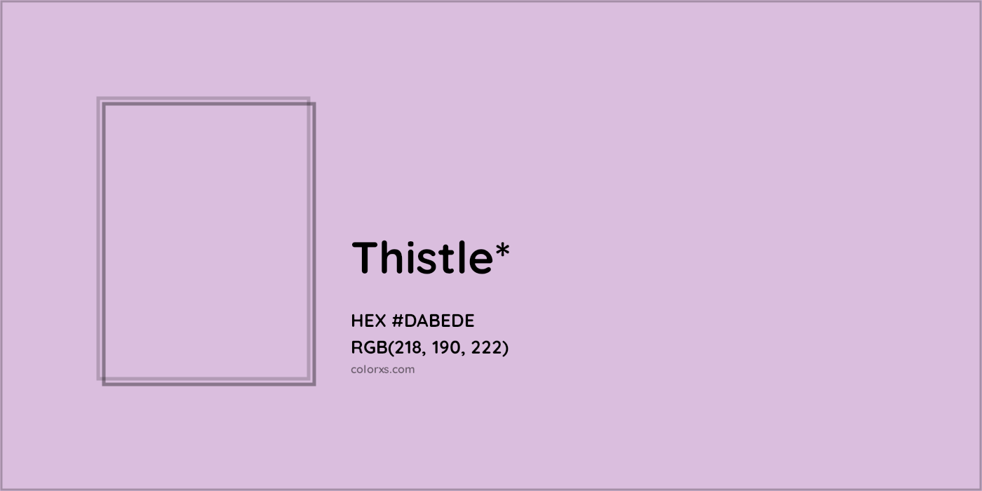 HEX #DABEDE Color Name, Color Code, Palettes, Similar Paints, Images