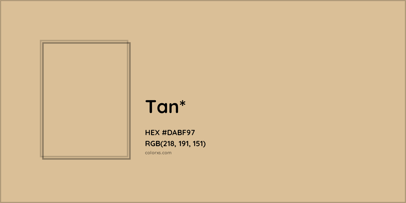 HEX #DABF97 Color Name, Color Code, Palettes, Similar Paints, Images