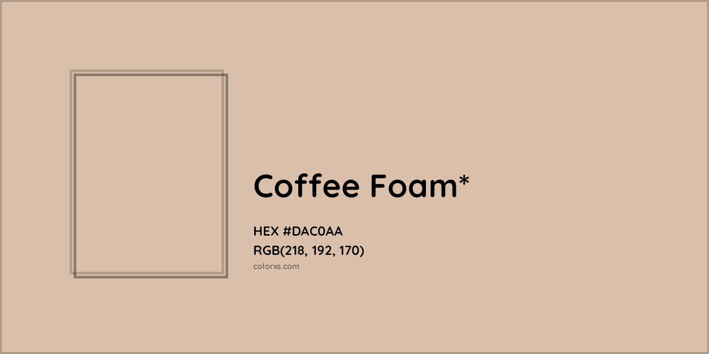 HEX #DAC0AA Color Name, Color Code, Palettes, Similar Paints, Images