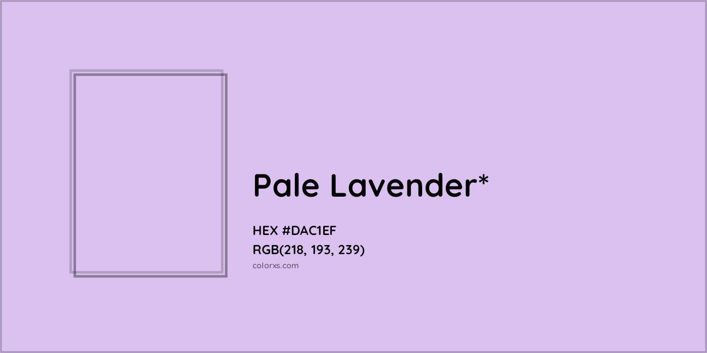 HEX #DAC1EF Color Name, Color Code, Palettes, Similar Paints, Images