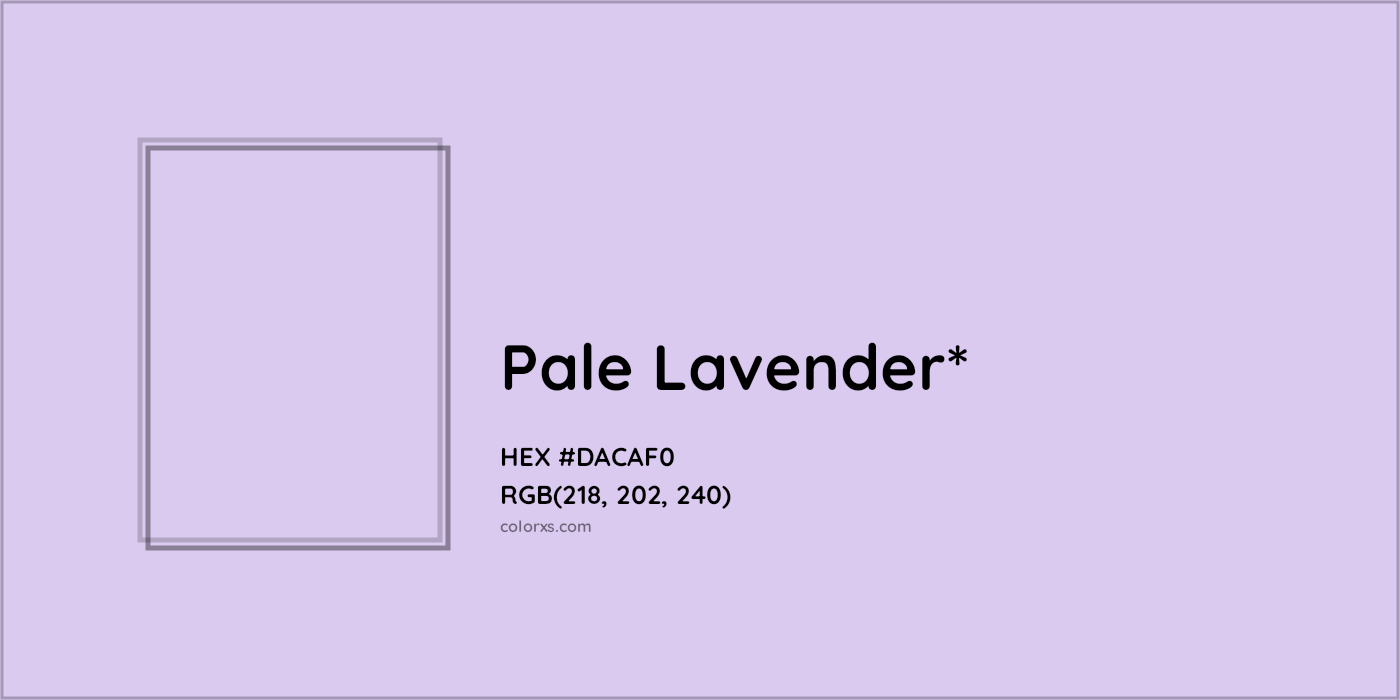 HEX #DACAF0 Color Name, Color Code, Palettes, Similar Paints, Images
