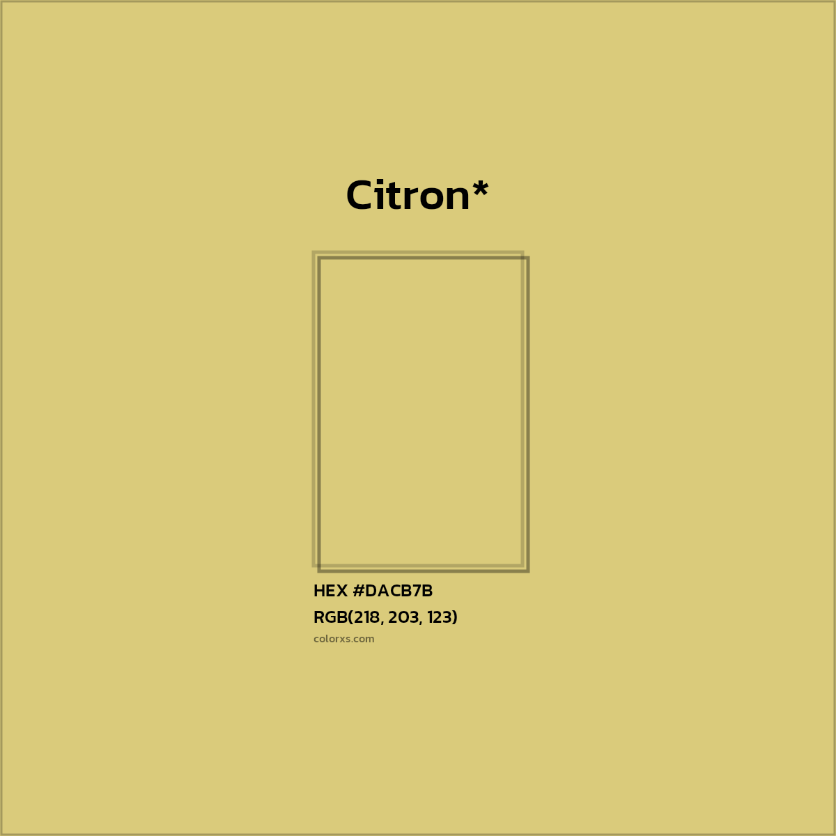 HEX #DACB7B Color Name, Color Code, Palettes, Similar Paints, Images