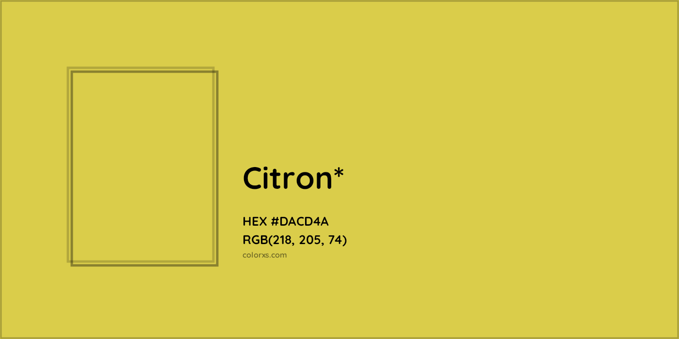 HEX #DACD4A Color Name, Color Code, Palettes, Similar Paints, Images