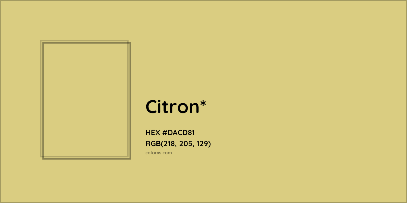 HEX #DACD81 Color Name, Color Code, Palettes, Similar Paints, Images