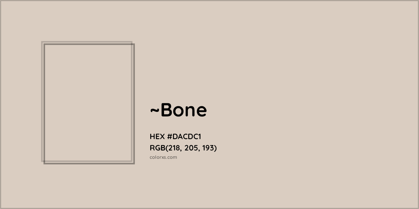 HEX #DACDC1 Color Name, Color Code, Palettes, Similar Paints, Images