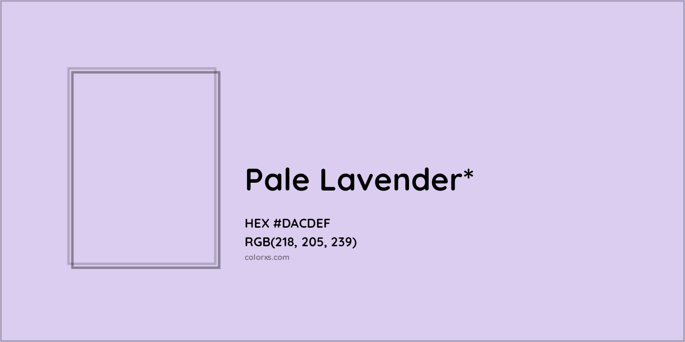 HEX #DACDEF Color Name, Color Code, Palettes, Similar Paints, Images