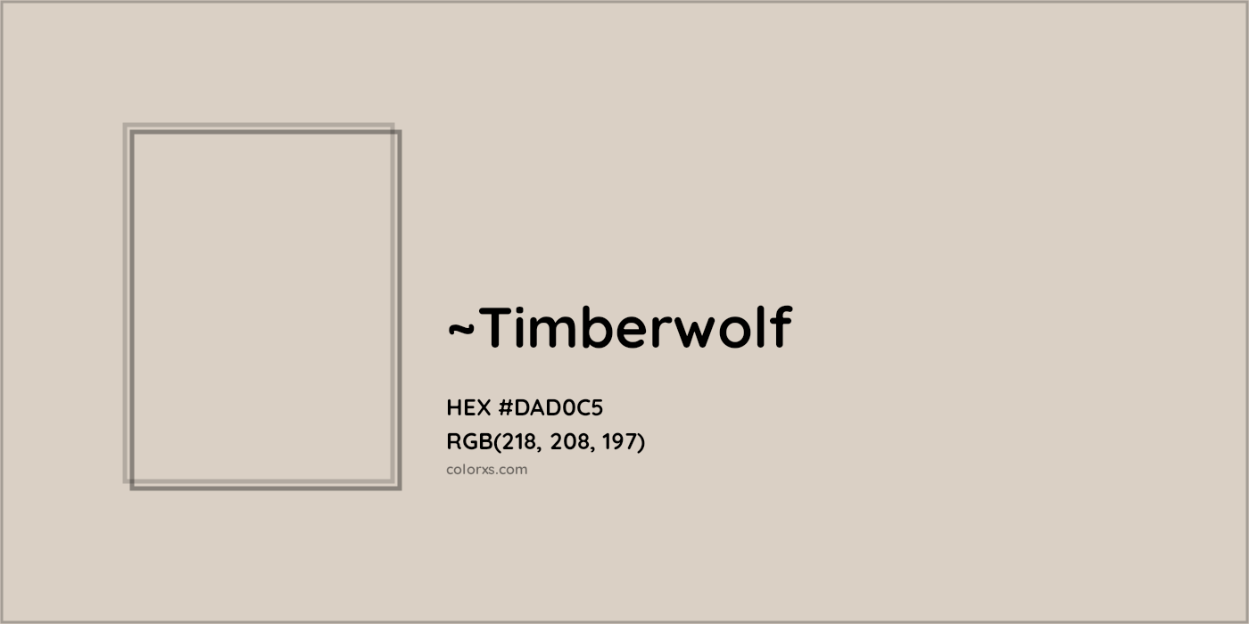 HEX #DAD0C5 Color Name, Color Code, Palettes, Similar Paints, Images