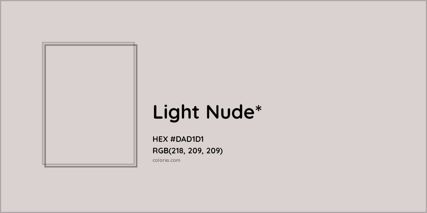 HEX #DAD1D1 Color Name, Color Code, Palettes, Similar Paints, Images