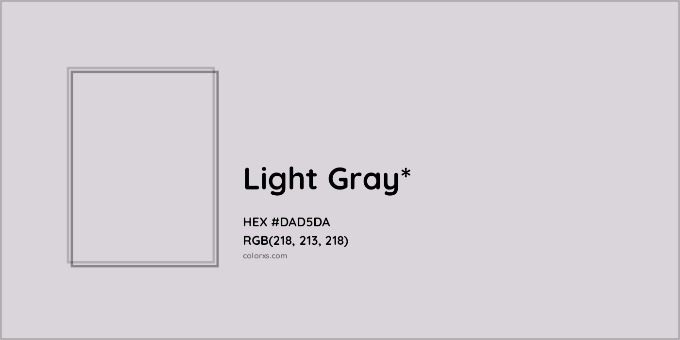 HEX #DAD5DA Color Name, Color Code, Palettes, Similar Paints, Images