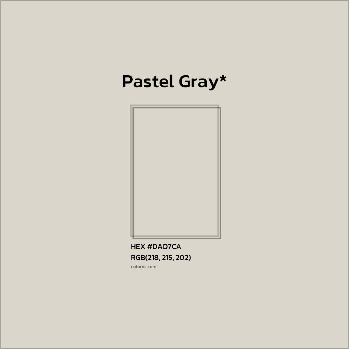 HEX #DAD7CA Color Name, Color Code, Palettes, Similar Paints, Images