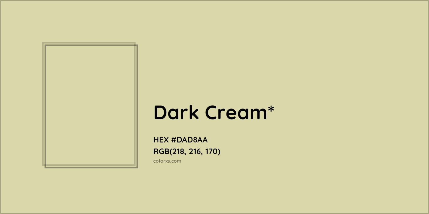 HEX #DAD8AA Color Name, Color Code, Palettes, Similar Paints, Images