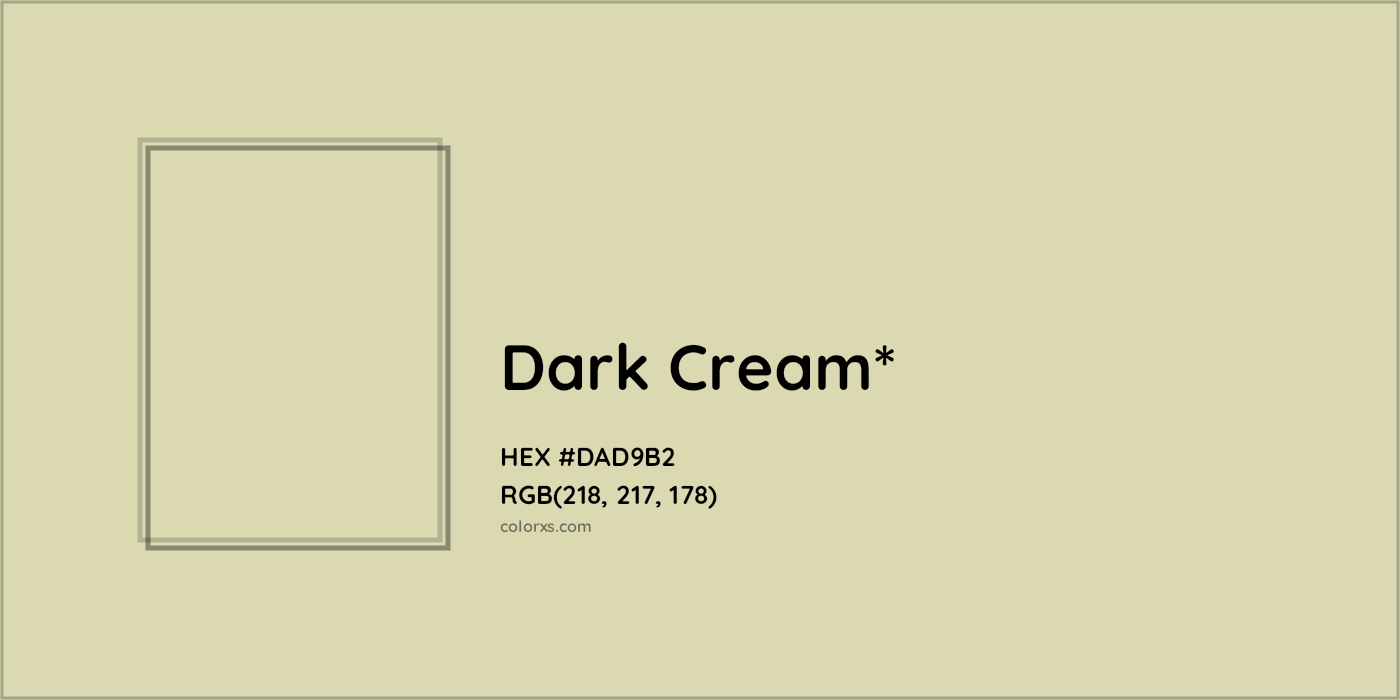 HEX #DAD9B2 Color Name, Color Code, Palettes, Similar Paints, Images