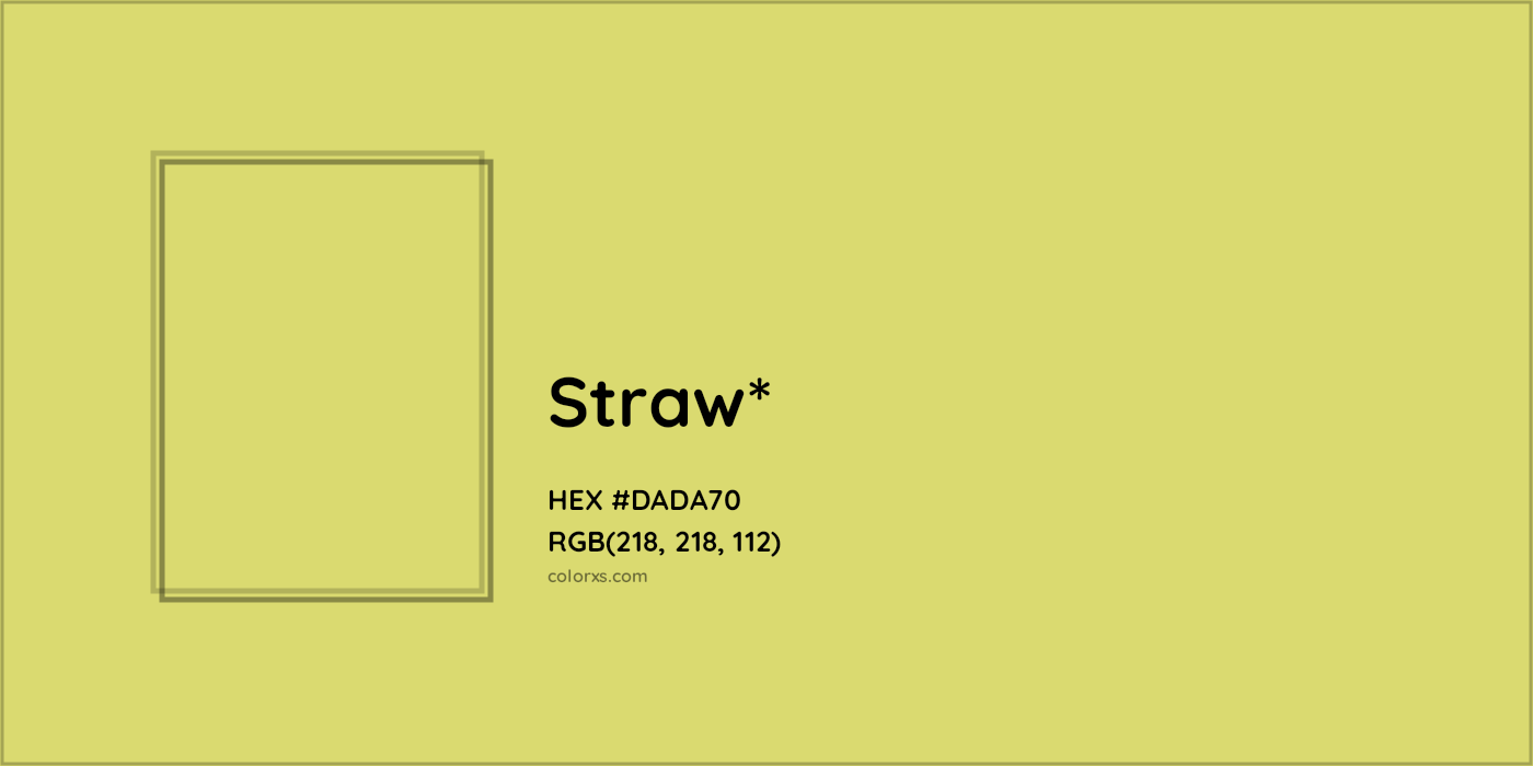 HEX #DADA70 Color Name, Color Code, Palettes, Similar Paints, Images