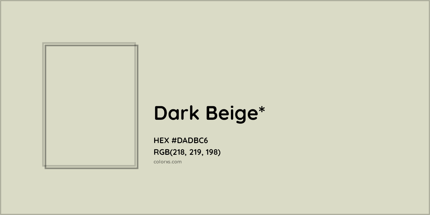 HEX #DADBC6 Color Name, Color Code, Palettes, Similar Paints, Images