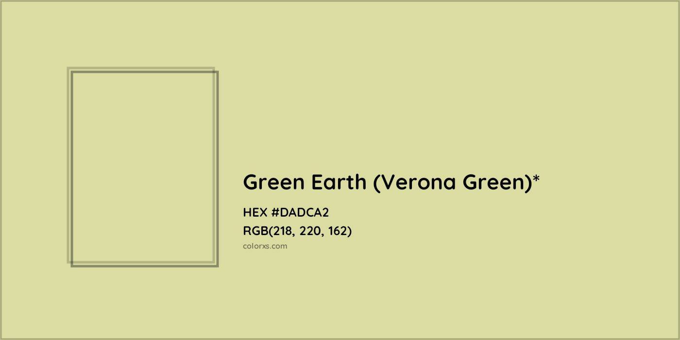 HEX #DADCA2 Color Name, Color Code, Palettes, Similar Paints, Images