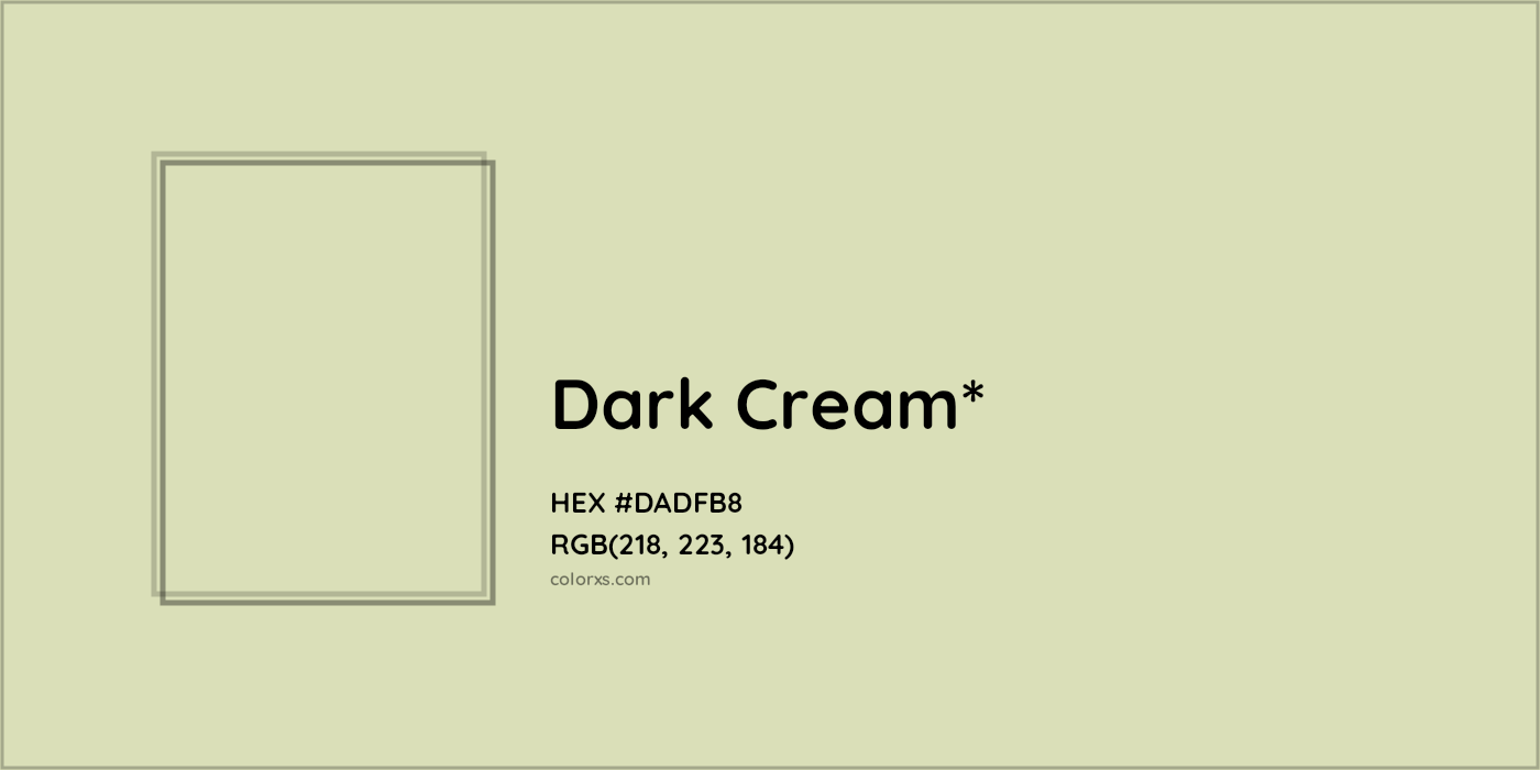 HEX #DADFB8 Color Name, Color Code, Palettes, Similar Paints, Images