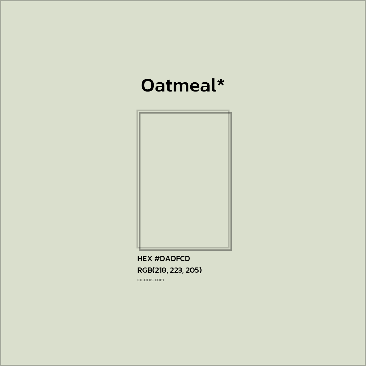 HEX #DADFCD Color Name, Color Code, Palettes, Similar Paints, Images