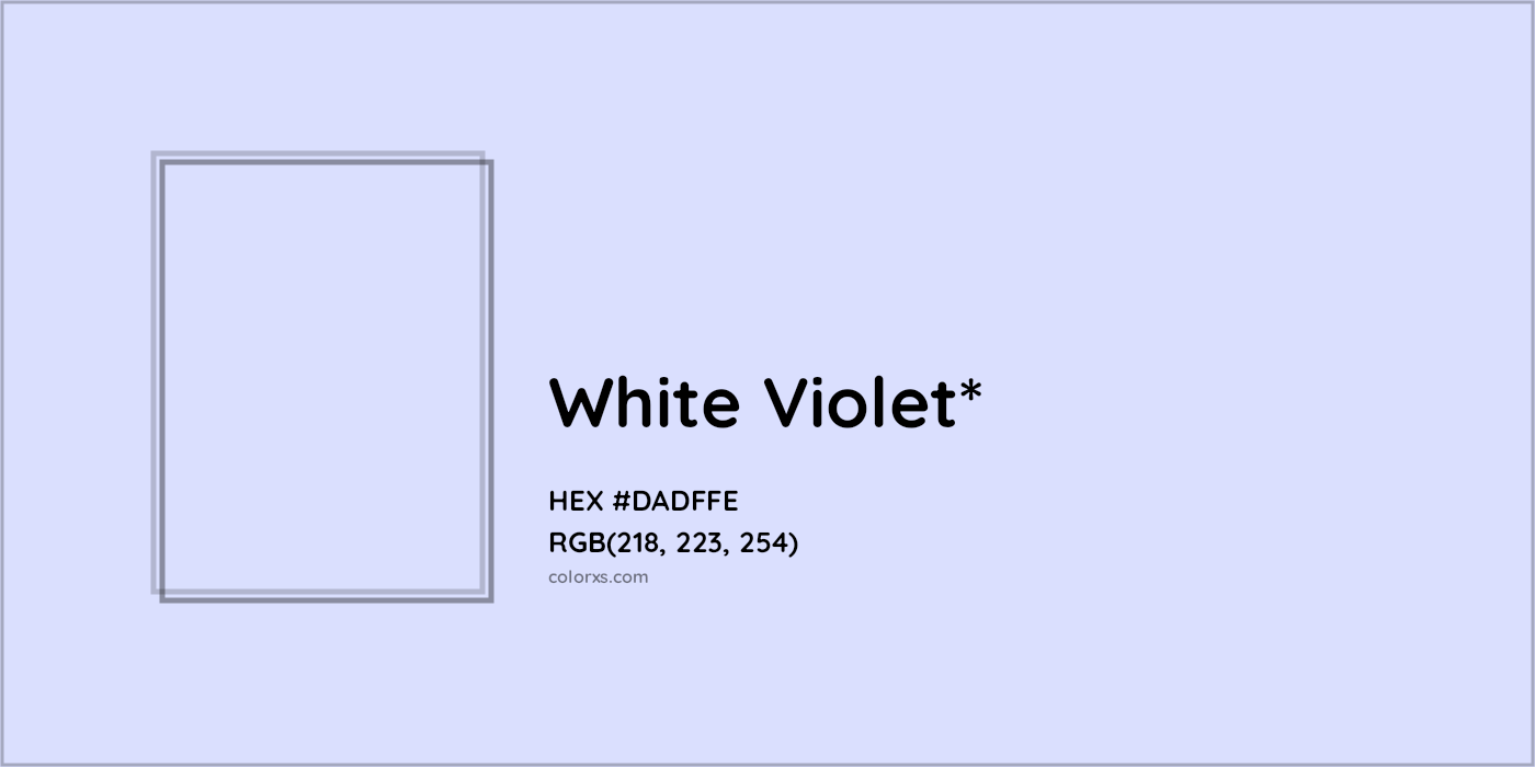 HEX #DADFFE Color Name, Color Code, Palettes, Similar Paints, Images