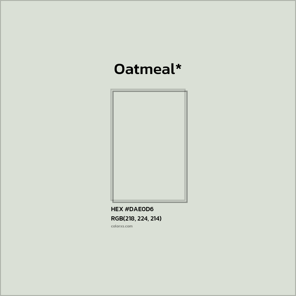 HEX #DAE0D6 Color Name, Color Code, Palettes, Similar Paints, Images