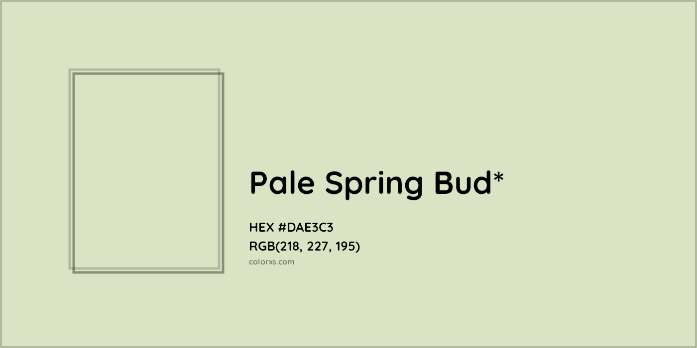 HEX #DAE3C3 Color Name, Color Code, Palettes, Similar Paints, Images