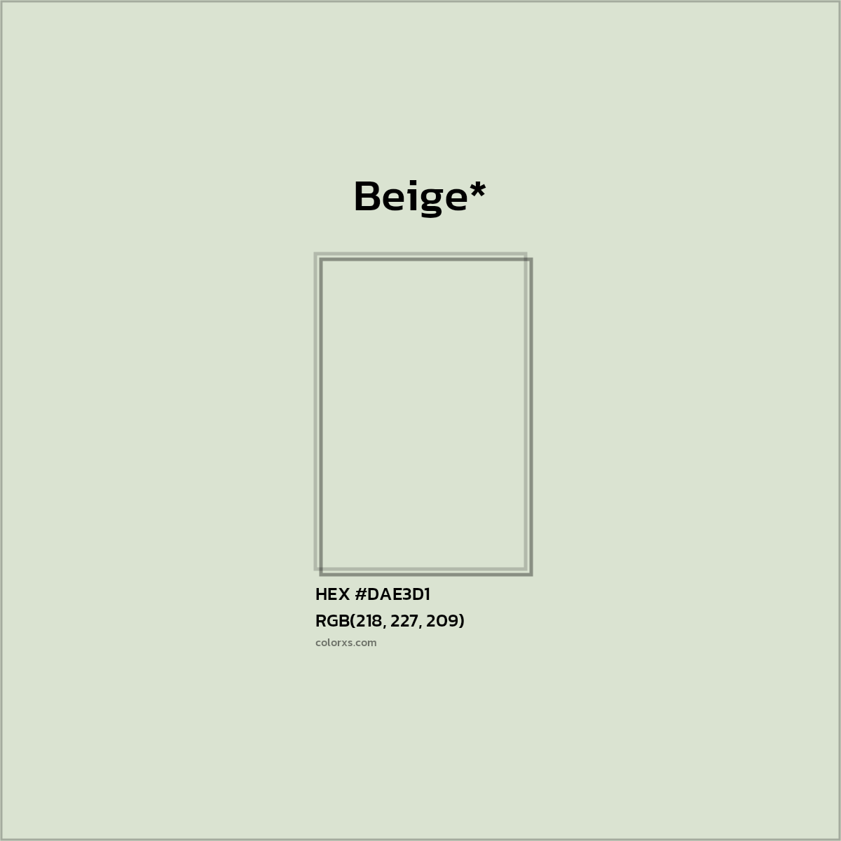 HEX #DAE3D1 Color Name, Color Code, Palettes, Similar Paints, Images