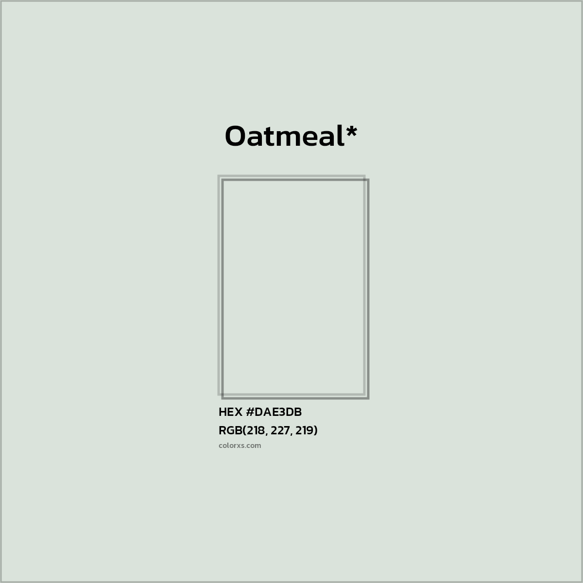 HEX #DAE3DB Color Name, Color Code, Palettes, Similar Paints, Images