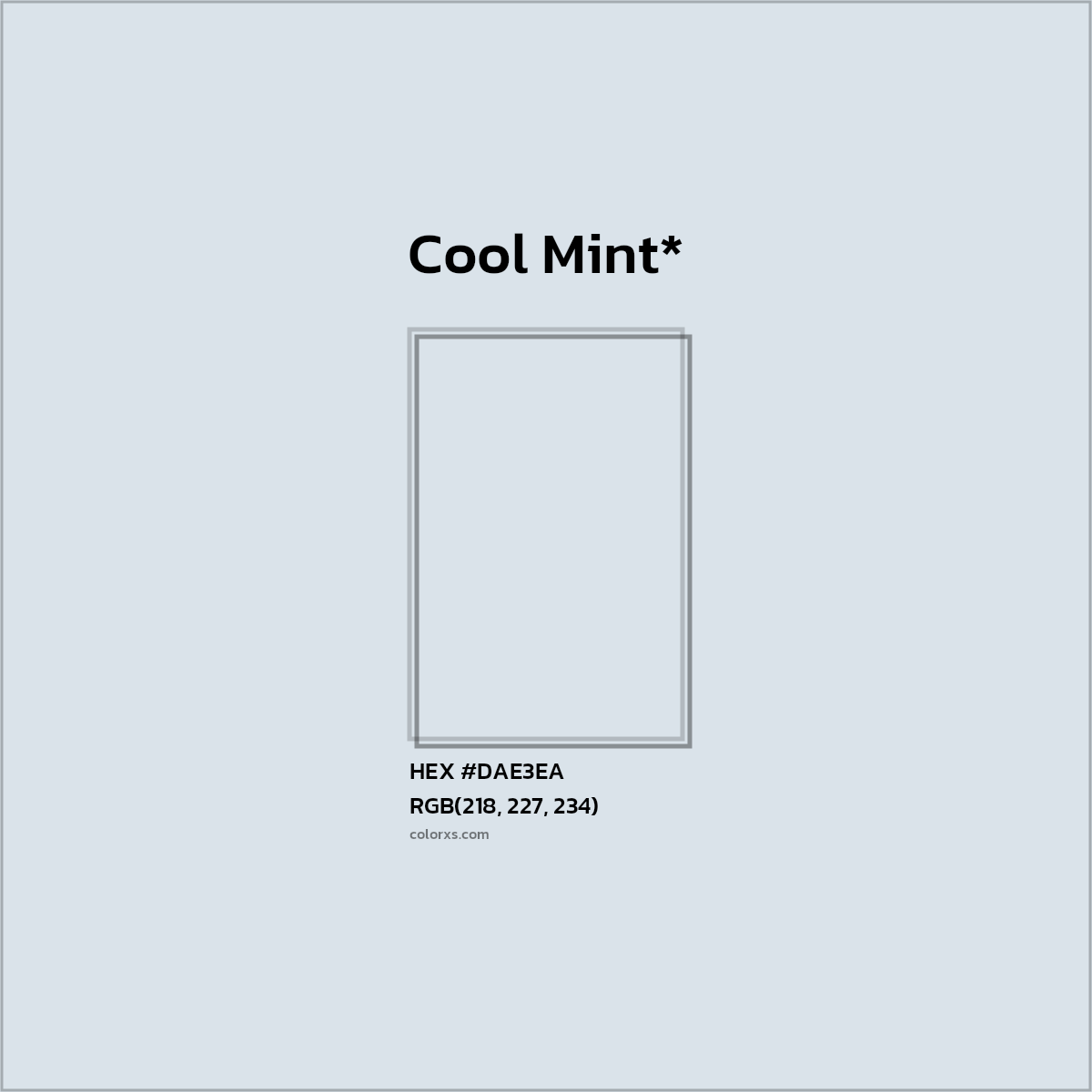 HEX #DAE3EA Color Name, Color Code, Palettes, Similar Paints, Images