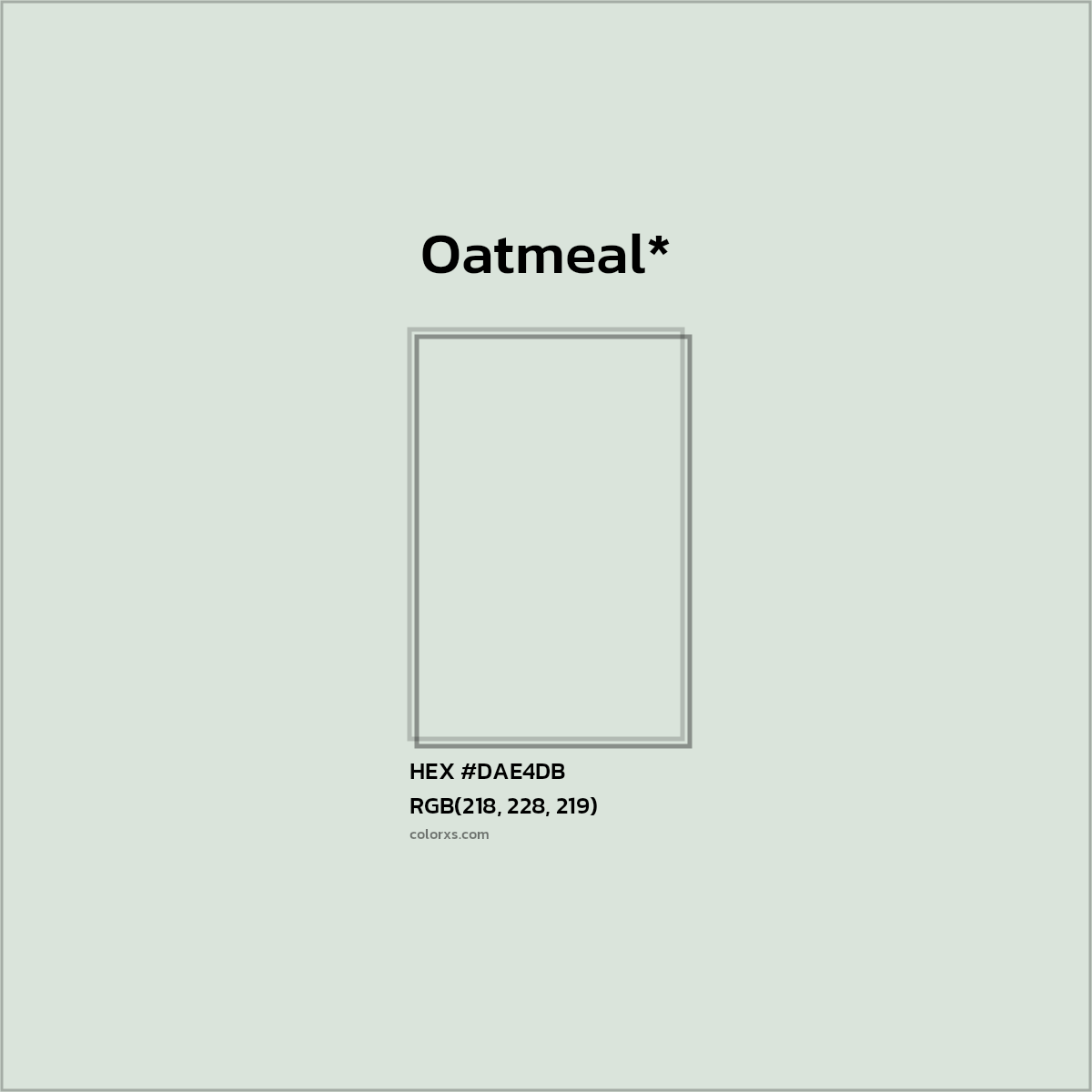 HEX #DAE4DB Color Name, Color Code, Palettes, Similar Paints, Images