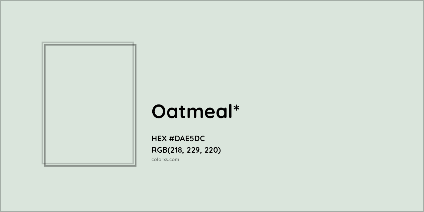 HEX #DAE5DC Color Name, Color Code, Palettes, Similar Paints, Images