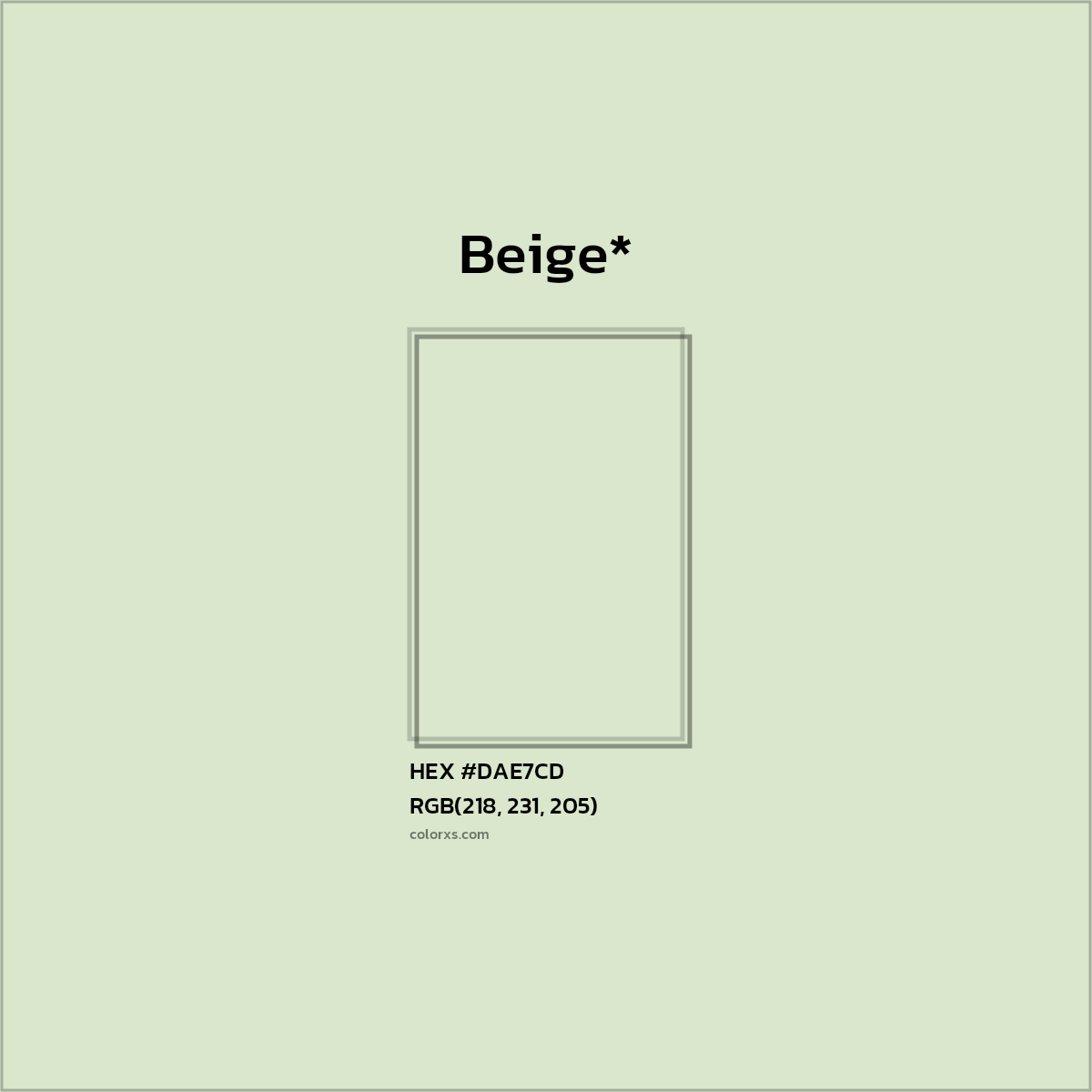 HEX #DAE7CD Color Name, Color Code, Palettes, Similar Paints, Images