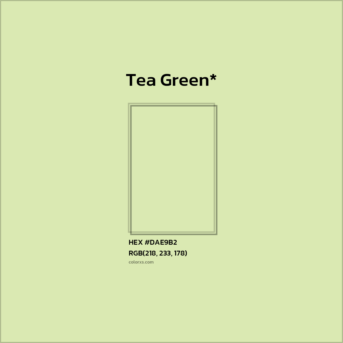 HEX #DAE9B2 Color Name, Color Code, Palettes, Similar Paints, Images