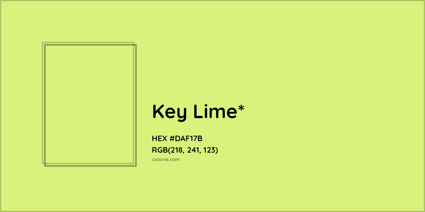 HEX #DAF17B Color Name, Color Code, Palettes, Similar Paints, Images