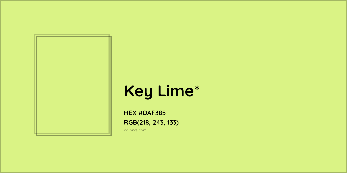 HEX #DAF385 Color Name, Color Code, Palettes, Similar Paints, Images