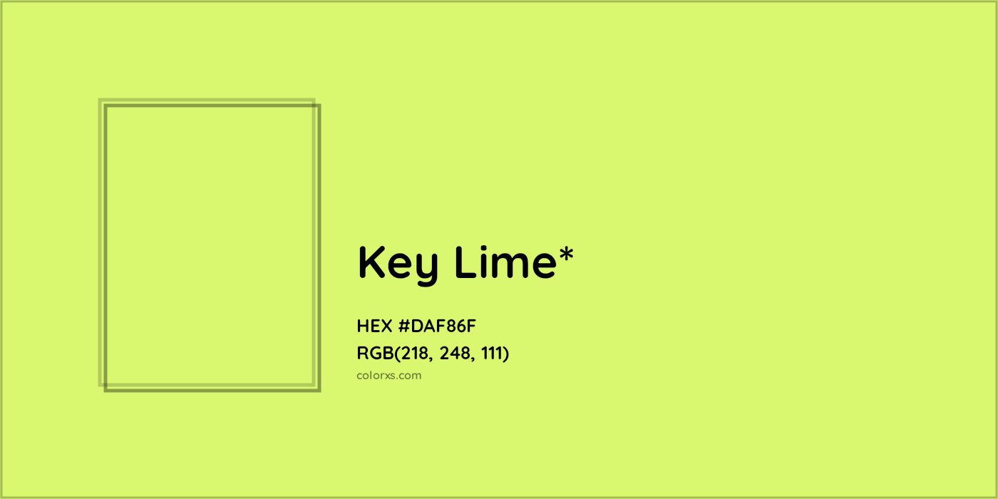HEX #DAF86F Color Name, Color Code, Palettes, Similar Paints, Images