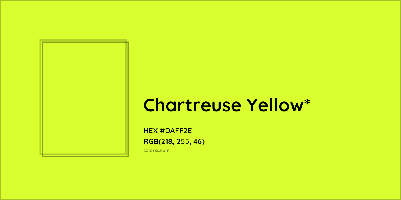 HEX #DAFF2E Color Name, Color Code, Palettes, Similar Paints, Images