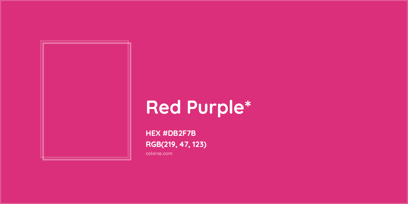HEX #DB2F7B Color Name, Color Code, Palettes, Similar Paints, Images
