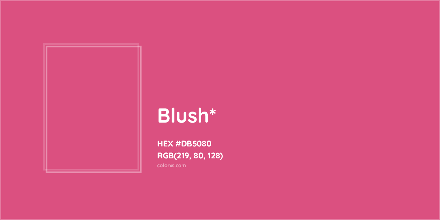 HEX #DB5080 Color Name, Color Code, Palettes, Similar Paints, Images