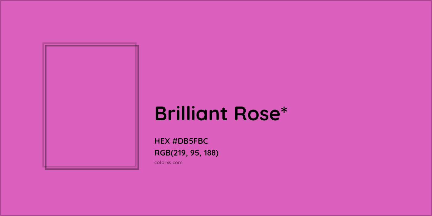 HEX #DB5FBC Color Name, Color Code, Palettes, Similar Paints, Images