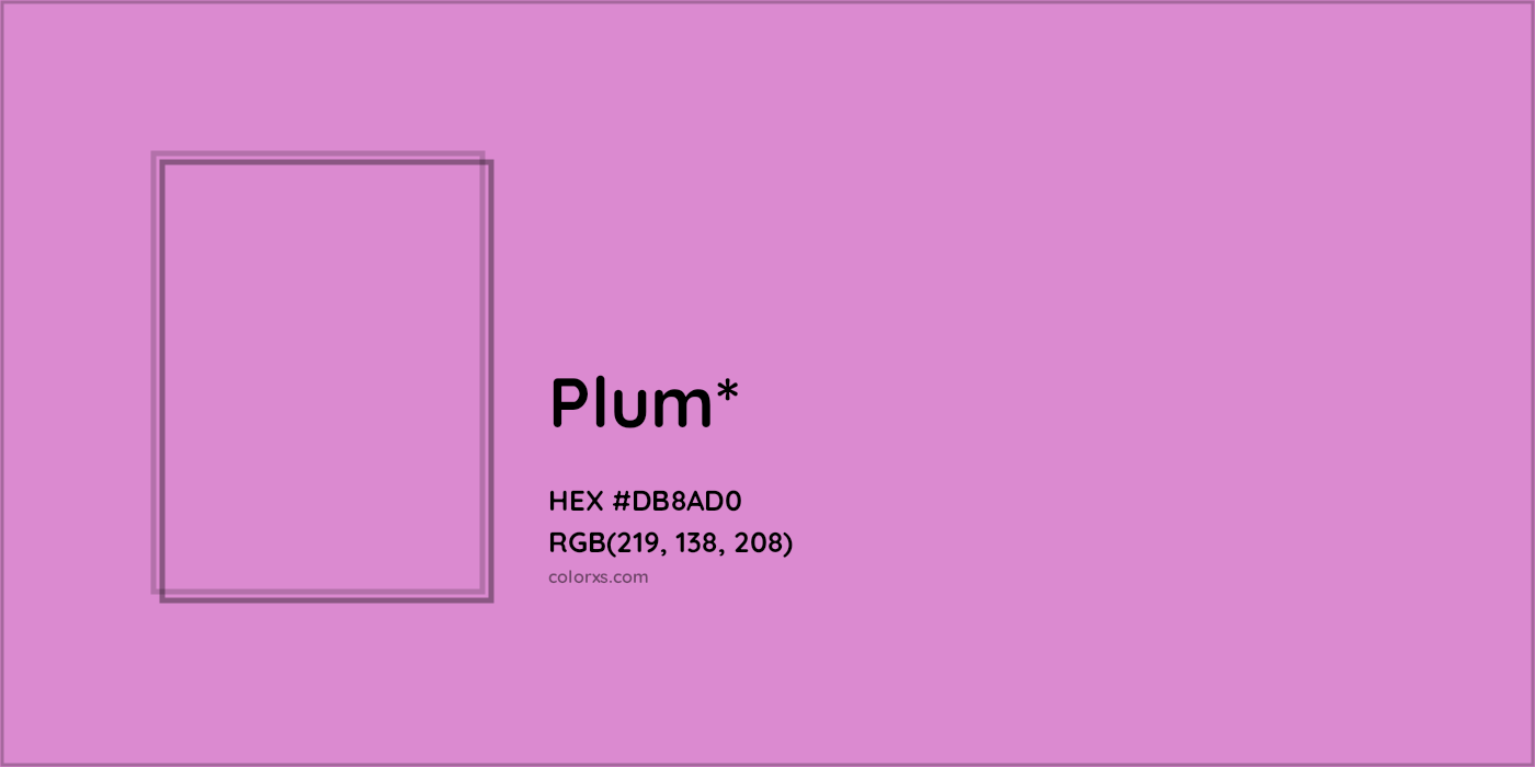 HEX #DB8AD0 Color Name, Color Code, Palettes, Similar Paints, Images